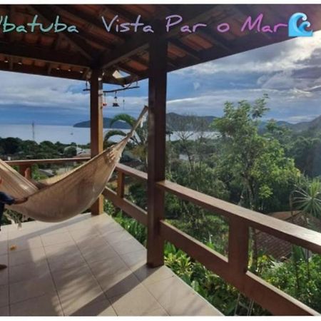 Casa Ubatuba Vista Para O Mar Esterno foto