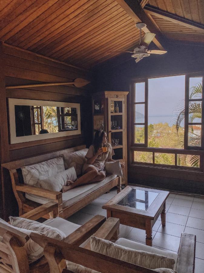 Casa Ubatuba Vista Para O Mar Esterno foto