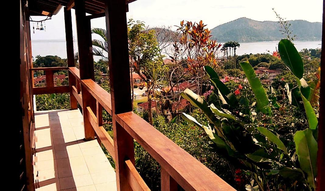 Casa Ubatuba Vista Para O Mar Esterno foto